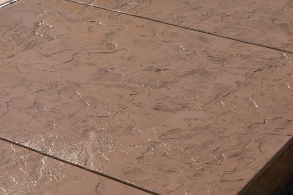 Concrete Patio Staining in Oroville