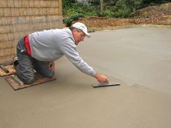 Concrete Slab Finishing in Oroville