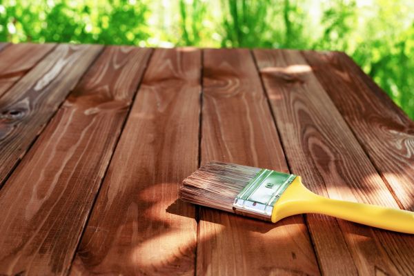 Patio Floor Staining in Oroville