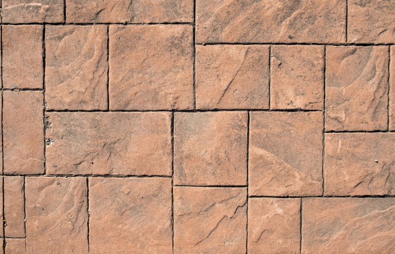 Stamped Concrete Pattern Close-up